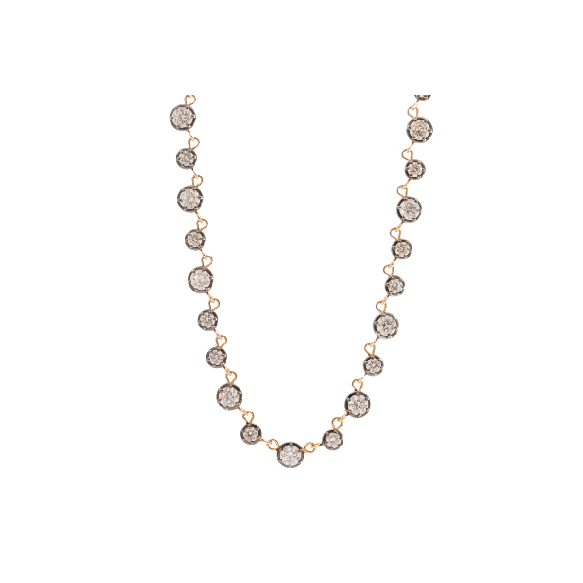 Collar Rodio - 14k