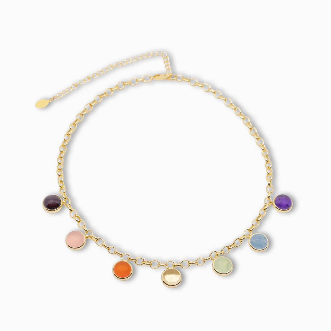 Collar Rainbow Charm