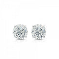 Zarcillos Studs Moissanite 8.0mm
