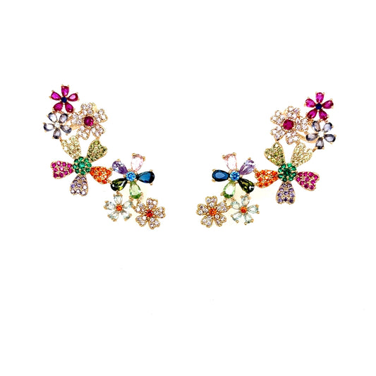 Zarcillos Summer Flowers