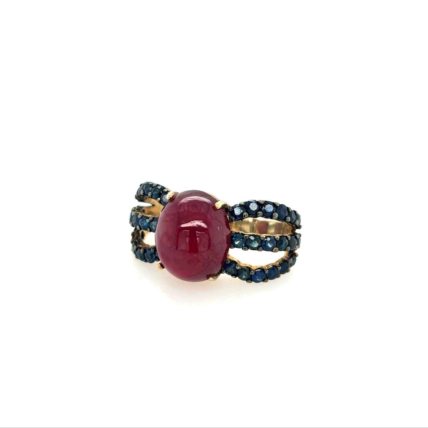 Anillo Vintage Blue