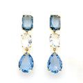 Blue Lights Earrings