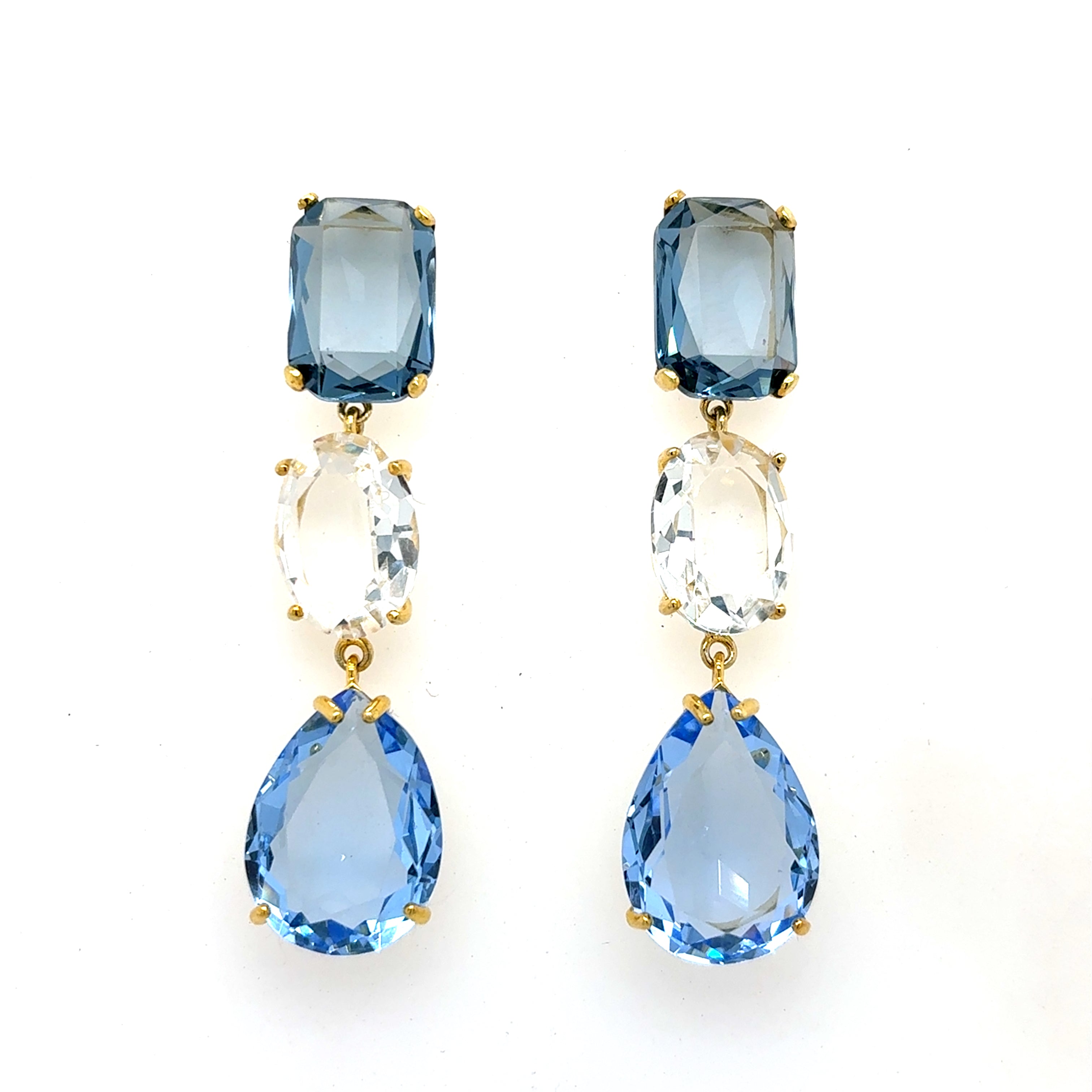 Blue Lights Earrings