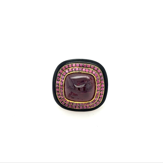Anillo Black Magenta