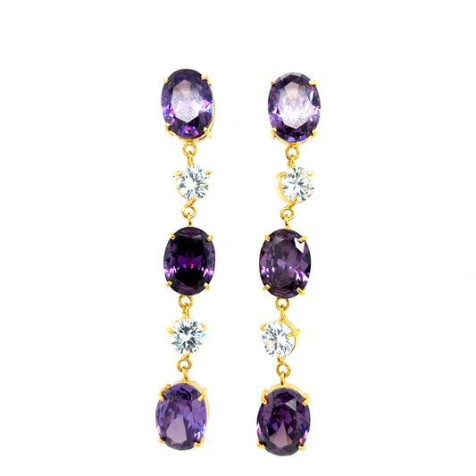 Zarcillos Purple Grape